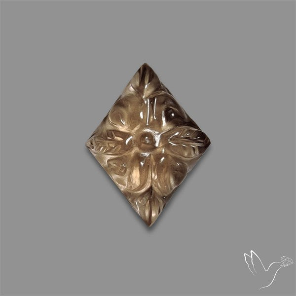 Color Shiftting Diaspora Glass Mughal Carving