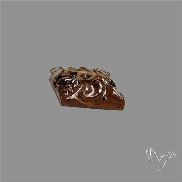 Color Shiftting Diaspora Glass Mughal Carving
