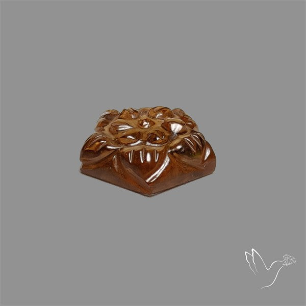 Color Shiftting Diaspora Glass Mughal Carving