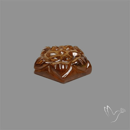 Color Shiftting Diaspora Glass Mughal Carving