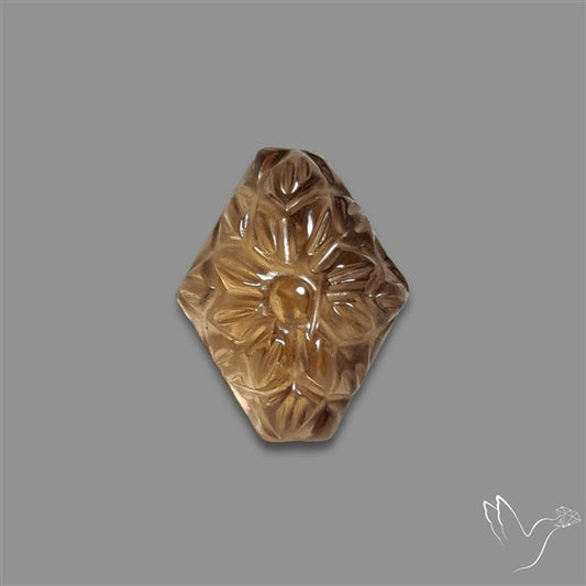 Color Shiftting Diaspora Glass Mughal Carving