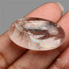 Rare Himalayan Quartz With Rainbow Cabochon
