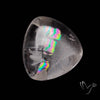 Rare Himalayan Quartz With Rainbow Cabochon