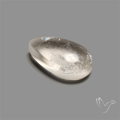 Large Himalayan Quartz With Rainbow Cabochon