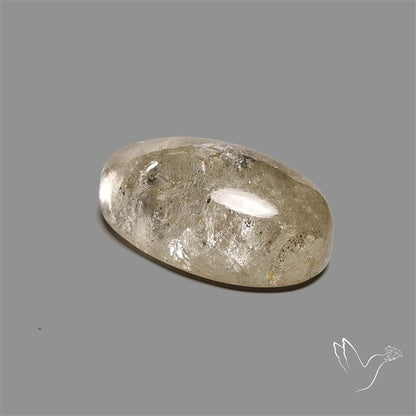 Large Himalayan Quartz With Rainbow Cabochon