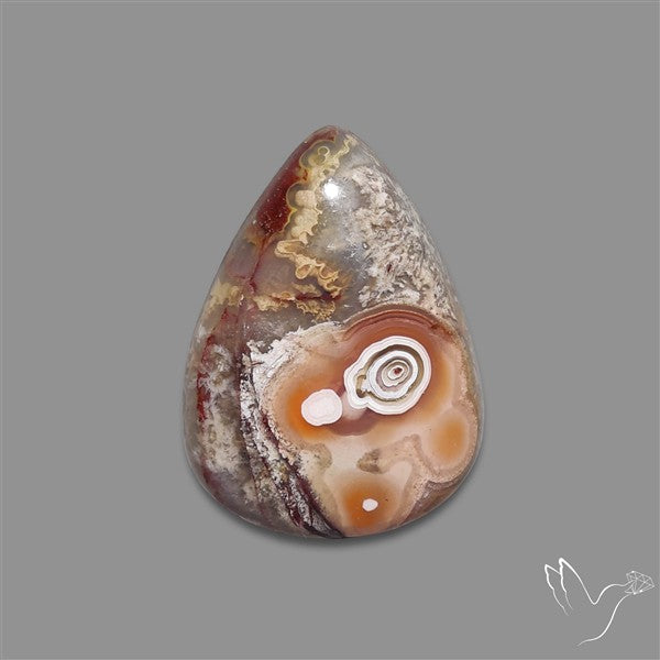 Laguna Lace Agate Cabochon