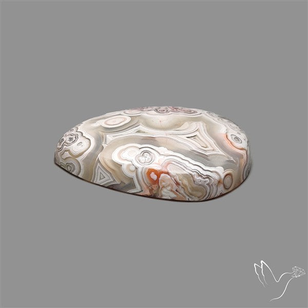 Laguna Lace Agate Cabochon