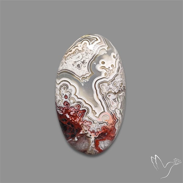 Laguna Lace Agate Cabochon