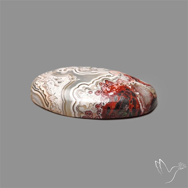 Laguna Lace Agate Cabochon