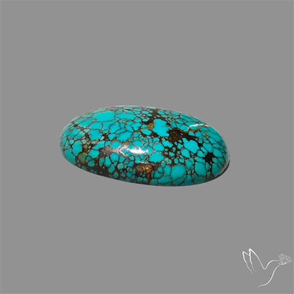 Spiderweb Hubei Turquoise Cabochon