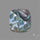 Rare Owyhee Blue Opal with Moss Inclusions Cabochon