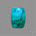 Shattuckite Cabochon with Chrysocolla