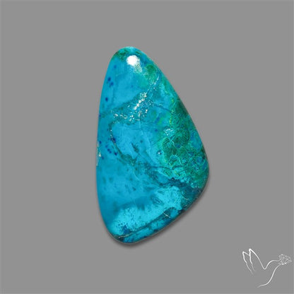 Shattuckite Cabochon with Chrysocolla