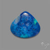 Shattuckite Cabochon with Azurite