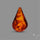 Baltic Amber Briolette Pear Shaped Cabochon