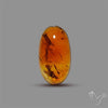 Rare Brandy Citrine with natural inclusions Cabochon