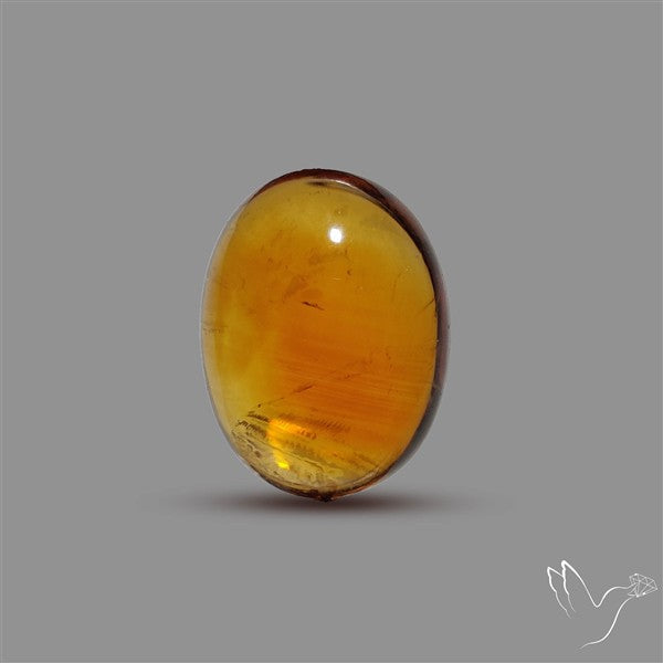 Rare Brandy Citrine Cabochon