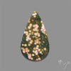 Orbicular Ocean Jasper Cabochon