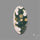 Orbicular Ocean Jasper Cabochon
