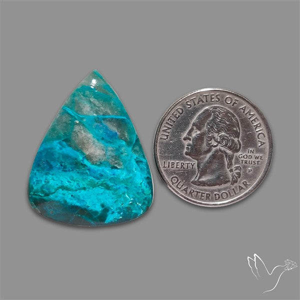 Bisbee Shattuckite Cabochon