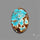 Rare Nishapuri Feroza Turquoise Cabochon Authentic
