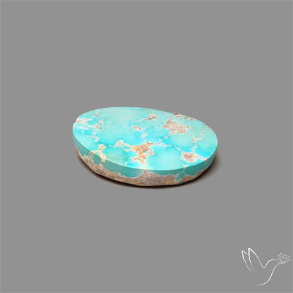 Rare Nishapuri Feroza Turquoise Cabochon Authentic