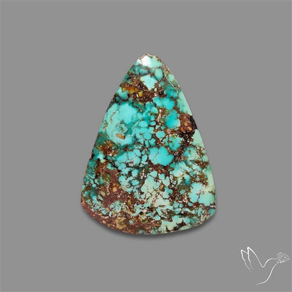 Rare Nishapuri Feroza Turquoise Cabochon Authentic