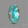 Rare Nishapuri Feroza Turquoise Cabochon Authentic
