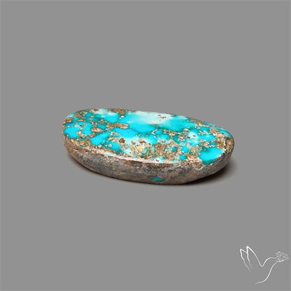 Rare Nishapuri Feroza Turquoise Cabochon Authentic