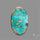Rare Nishapuri Feroza Turquoise Cabochon Authentic