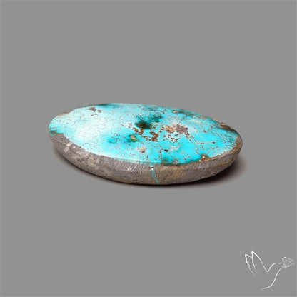 Rare Nishapuri Feroza Turquoise Cabochon Authentic