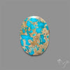 Rare Nishapuri Feroza Turquoise Cabochon Authentic