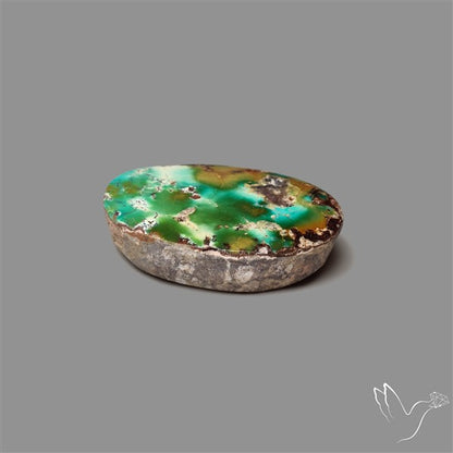 Rare Nishapuri Feroza Turquoise Cabochon Authentic