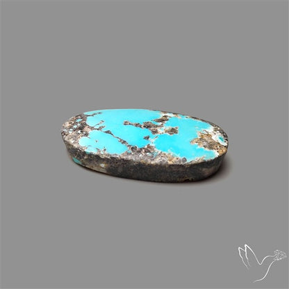 Rare Nishapuri Feroza Turquoise Cabochon Authentic