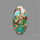 Rare Nishapuri Feroza Turquoise Cabochon Authentic