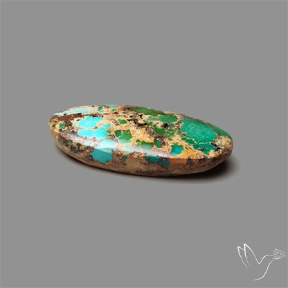 Rare Nishapuri Feroza Turquoise Cabochon Authentic