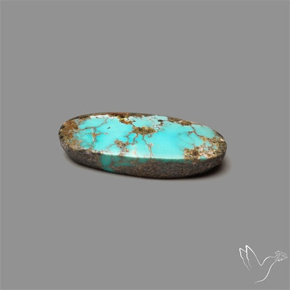 Rare Nishapuri Feroza Turquoise Cabochon Authentic