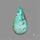 Rare Nishapuri Feroza Turquoise Cabochon Authentic