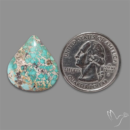 Rare Nishapuri Feroza Turquoise Cabochon Authentic