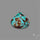 Rare Nishapuri Feroza Turquoise Cabochon Authentic