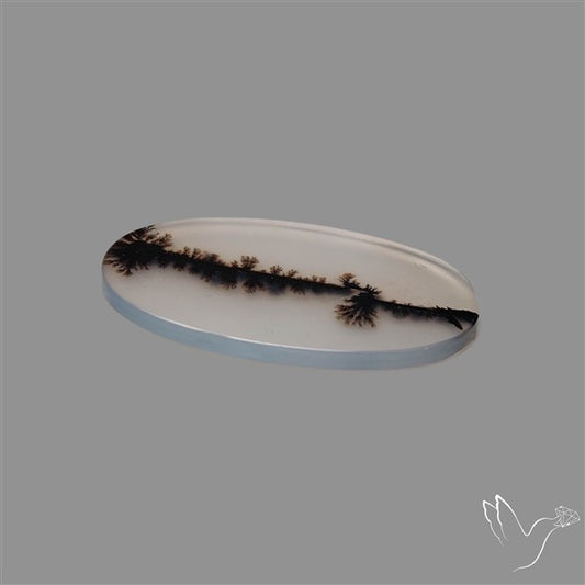 Scenic Agate Cabochon