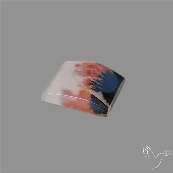 Scenic Agate Cabochon