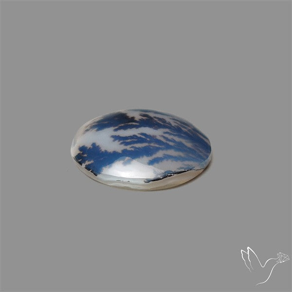 Scenic Agate Cabochon