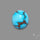 Rare Egyptian Turquoise Cabochon from Sinai Peninsula