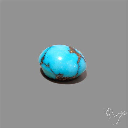 Rare Egyptian Turquoise Cabochon from Sinai Peninsula