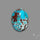 Rare Egyptian Turquoise Cabochon from Sinai Peninsula