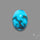 Rare Egyptian Turquoise Cabochon from Sinai Peninsula