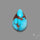 Rare Egyptian Turquoise Cabochon from Sinai Peninsula