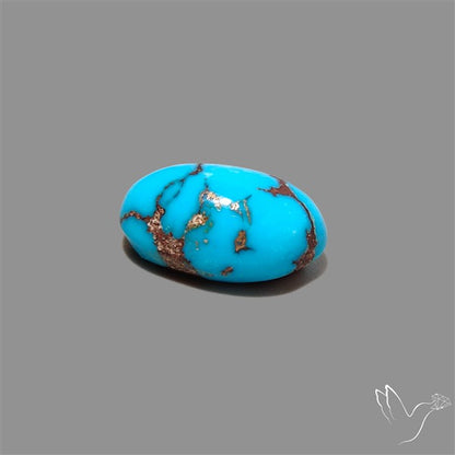 Rare Egyptian Turquoise Cabochon from Sinai Peninsula