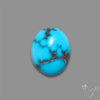 Rare Egyptian Turquoise Cabochon from Sinai Peninsula